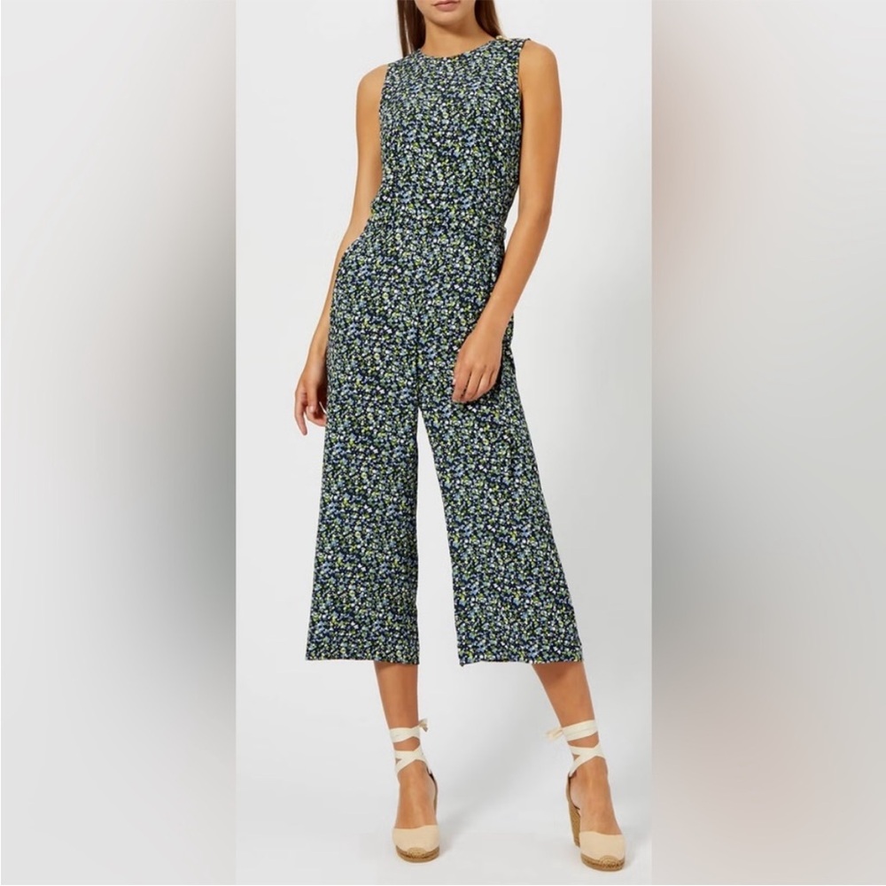 Michael Kors “Tiny Wildflower” Printed Jumpsuit - image 1